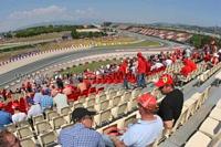 Tribuna A, GP Barcelona <br/> Circuit de Catalunya